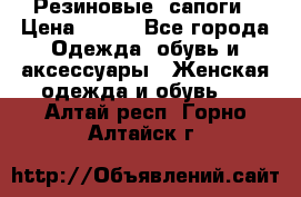 Резиновые  сапоги › Цена ­ 600 - Все города Одежда, обувь и аксессуары » Женская одежда и обувь   . Алтай респ.,Горно-Алтайск г.